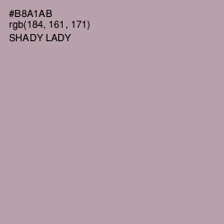 #B8A1AB - Shady Lady Color Image